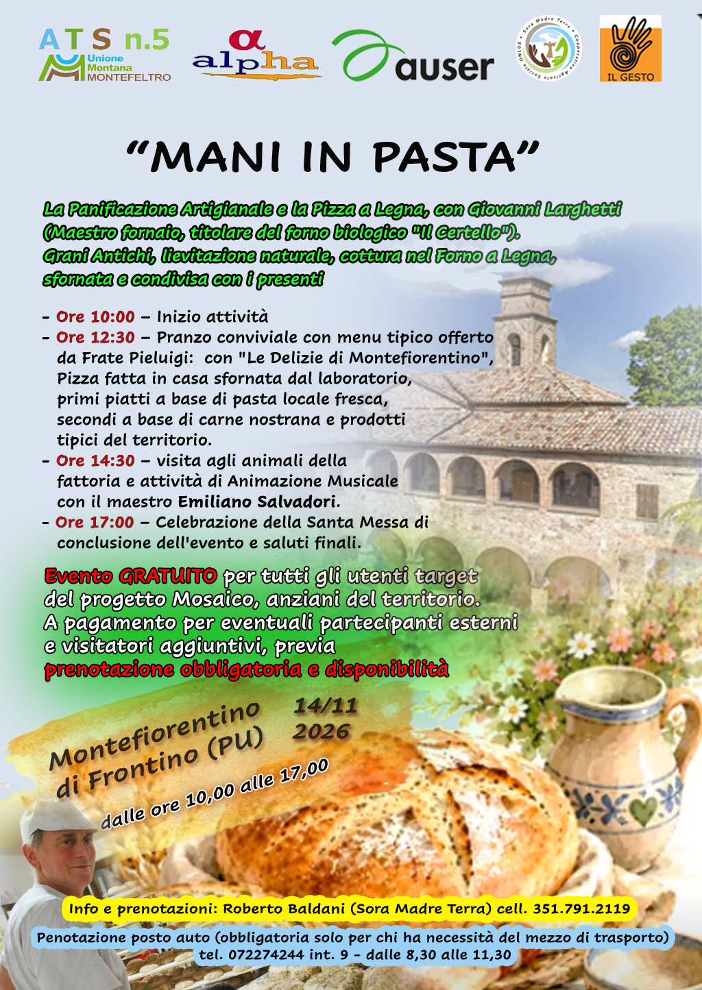 Mani in pasta (Progetto Mosaico)